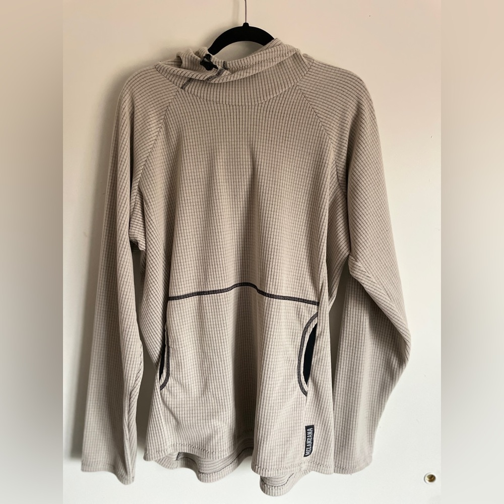 Melanzana Micro Grid Hoodie V2 Mens L Fog